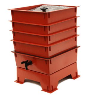 Tray Worm Factory Composting Farm Compost Terracotta