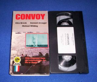 Convoy VHS 1940 Stewart Granger Clive Brook RARE 020215956336