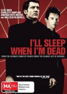 ILL SLEEP WHEN IM DEAD CLIVE OWEN MALCOLM MCDOWELL DVD NEW MOVIE