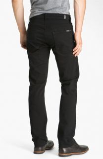 7 For All Mankind® Slimmy Slim Straight Leg Jeans (Black Out)