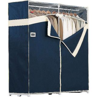  60 Garment Closet Wardrobe Storage Clothing Organizer Rack