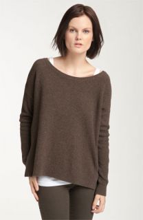 Vince Side Button Oversized Sweater
