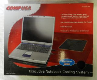  usa executive notebook portable fan laptop computer cooling system new