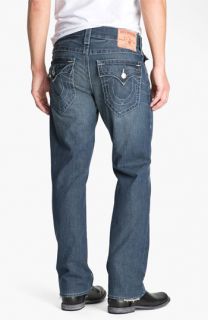True Religion Brand Jeans Ricky   Natural Straight Leg Jeans (Surfer Dark)
