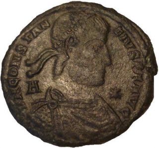 Constantius II Roman Bronze Coin Concordia Militvm