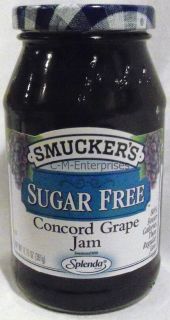 Smuckers Sugar Free Concord Grape Jam 12 75 Oz