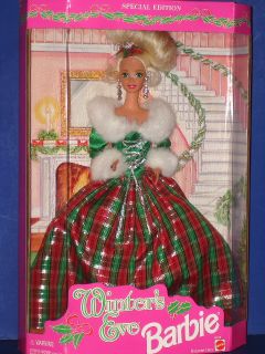  Winters Eve Barbie Doll 1995 MIB Mattel