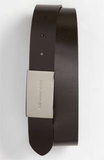 Burberry Calfskin Leather Belt