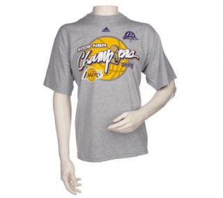 2009 NBA Champions Los Angeles Lakers Locker Room T Shirt —