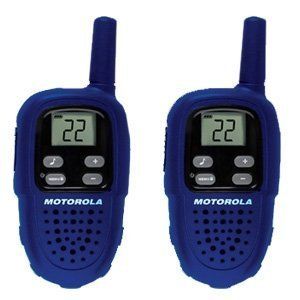 Pair of Motorola Two Way Radios for Communication While Camping Hiking