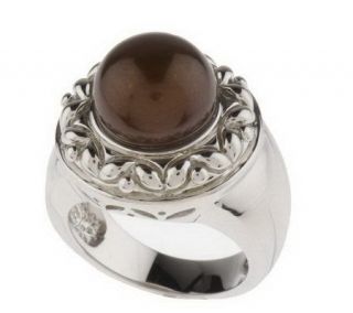 Honora Cultured FreshwaterPearl Sterling 11mm Button Ring —