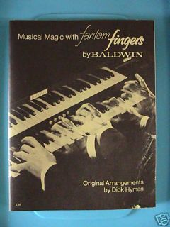  Musical Magic with Fantom Fingers Sheet Music Book