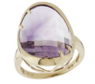 00 ct tw Faceted Wave Cut Gemstone Ring 14K Gold —