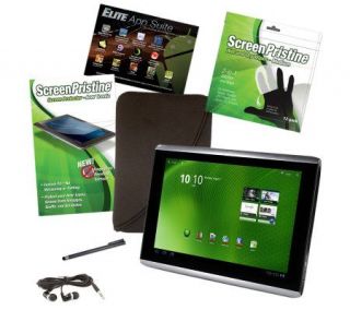 Acer 10.1 16GB Android Tablet Bundle w/ Apps,Sleeve & More —