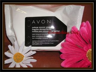 avon makeup remover wipes with mineral complex each package contains