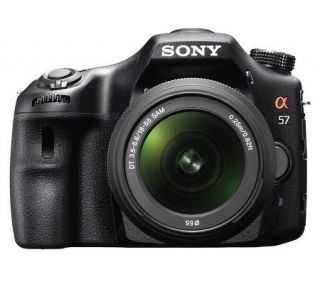 Sony 16.1 MP DSLR Camera w/ 18 55mm Lens &Software   E265806
