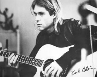 Kurt Cobain Poster Nirvana Grunge Icon Play Guitar New