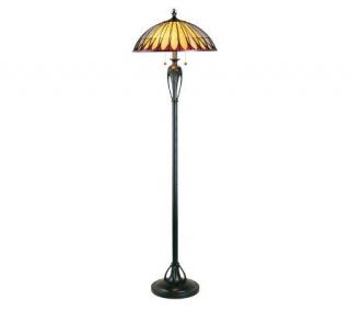 Tiffany Style Alhambre Floor Lamp —