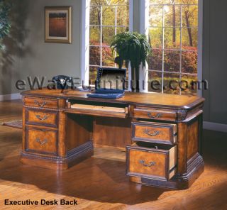 Vineyard Executive Desk Home Office Computer Furniture