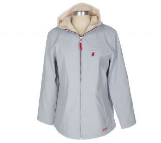 Weatherproof Ultratech Zip Front Hooded Anorak Jacket —