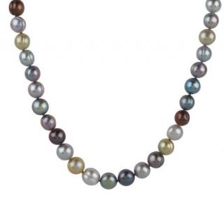 Honora Cultured FreshwaterPearl 20 Multi color Gradudated Necklace 