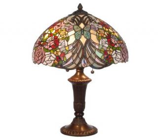   Tiffany Style Enchanted Butterfly 22 Table Lamp —