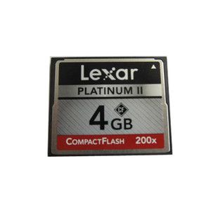 Lexar 4GB Platinum II 200x Compact Flash Memory Card CF