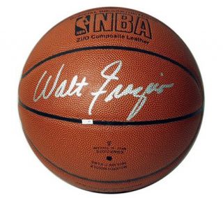 Walt Frazier Indoor/Outdoor Signed Basketball —