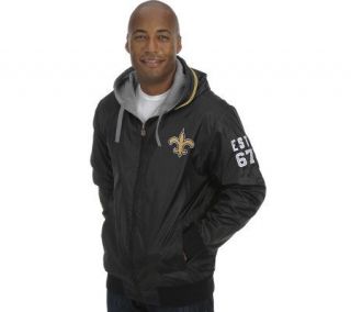NFL New Orleans Saints Mens Big & Tall Reversible Jacket —