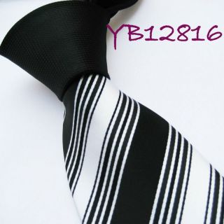 YIBEI Ties Beiges Knot Contrast Coffee Stripes Novelty Neckties Mens