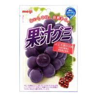 Kaju Grape Gummy Gummi Candy 2500mg Collagen by Meiji from Japan 51g