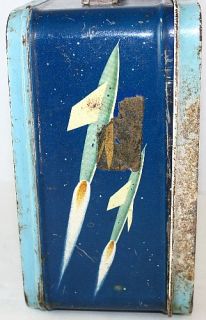 1954 Tom Corbett Space Cadet Aladdin Industries Tin Lunchbox