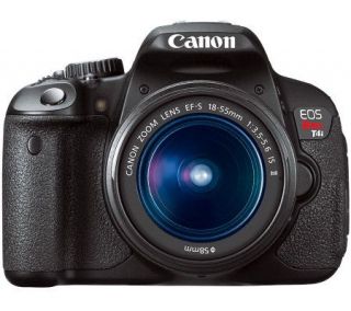 Canon EOS Rebel T4i Camera and EF S 18 55mm ISII Lens & More