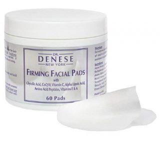 Dr. Denese Exfoliating Facial Firming Pads   60 Count w/Glycolic Acid 