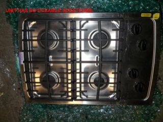 WHIRLPOOL SCS3017RS 30 BUILT IN GAS COOKTOP
