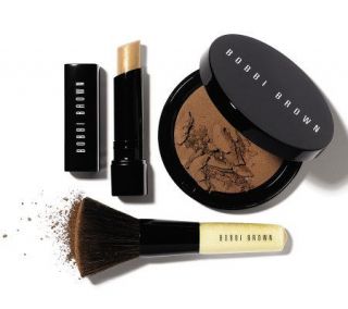 Bobbi Brown Bahama Bronze 2 Pc Color Collection with Brush —