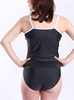 Angel Maternity Tankini Swimwear in Navy Style AC02