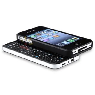  Keyboard w/Cable Case+Charger+Dashboard Mount For iPhone 4 4S