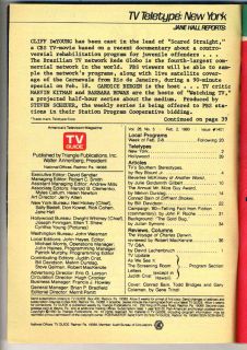 Gary Coleman DiffRent Strokes Cast TV Guide FEB2 1980