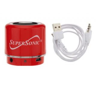 SuperSonic Portable Wireless Bluetooth Speaker —