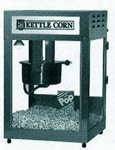 2552KC Kettle Corn Pop Maxx Popcorn Popper