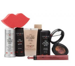 Laura Geller Real Deal Arsenal 6 pc Collection with Lip Sponge