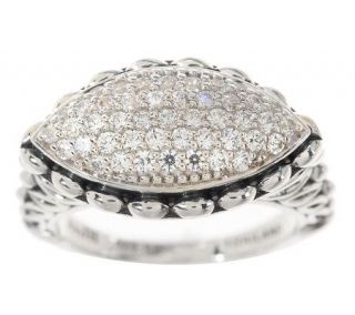 Angela by John Hardy Sterling Pave Diamonique Marquise Ring