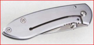 Buck Colleague Stainless Folding Pocket Knife Great Gift 0325SSS