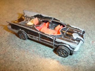 Old Vtg Antique Collectible Diecast Corgi Batmobile Toy Car Made in GT