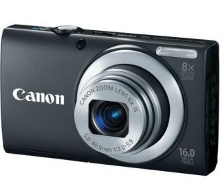 Canon PS A4000 16MP, 8x Optical Zoom Dig Cameraw/ USB Cable   E258239
