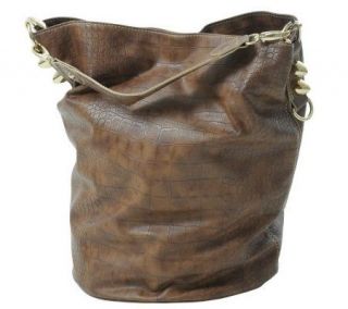 Chocolate Brand Single Strap Oversized Bucket Bag —