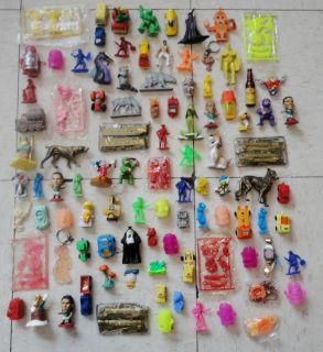 VINTAGE MEGA LOT ASSORTED PREMIUM CEREAL TOYS RARE COLLECTIBLES