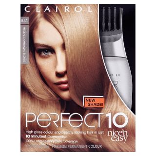 Clairol Nice N Easy Perfect 10 Permanent Hair Color Medium Champagne