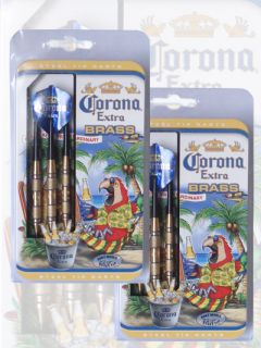 Corona Extra Brass Darts Steel Tips Corona Beer 2 Sets